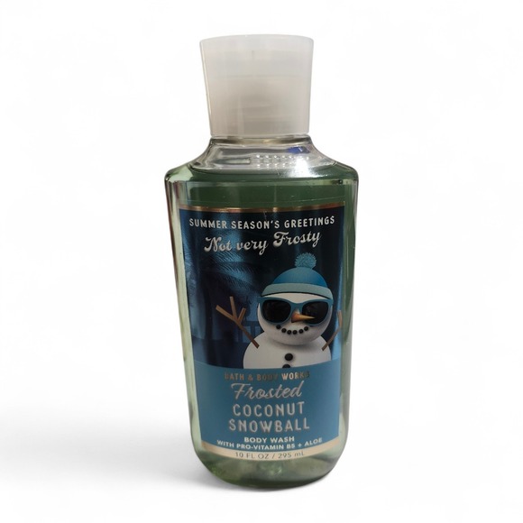 Bath & Body Works Other - Bath & Body Works Frosted Coconut Snowball Body Wash 10oz Summer Greetings